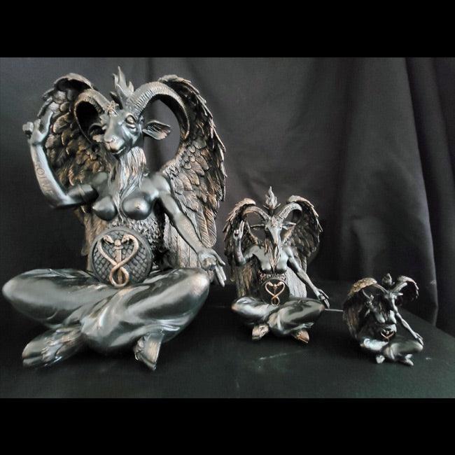 4" Small Baphomet with Third Eye Statue - The Luciferian Apotheca