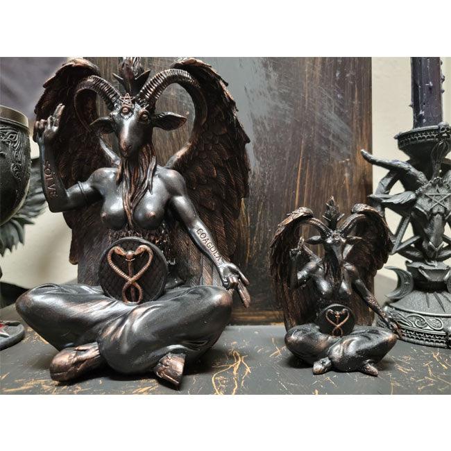 4" Small Baphomet with Third Eye Statue - The Luciferian Apotheca