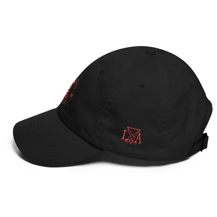 666 Deny Christ, Hail Satan! Embroidered Hat - The Luciferian Apotheca