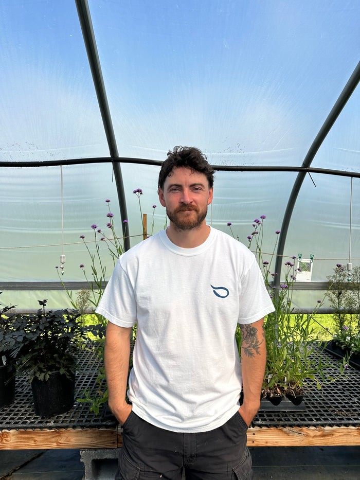 Hudson Valley Seed Co Logo T-Shirt [White]