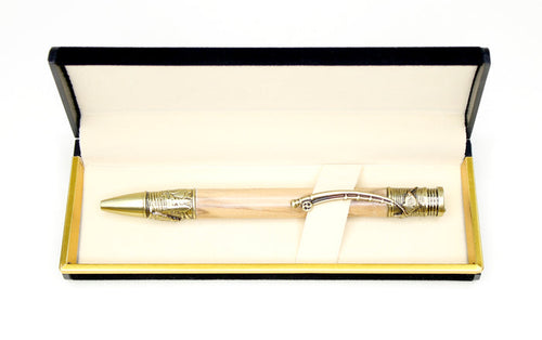 AFS Custom Fish Engraved Wood Pen