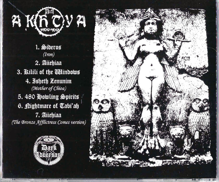 AKHTYA "Nightscapes of Lilith" Limited CD Dark Ritual Ambient