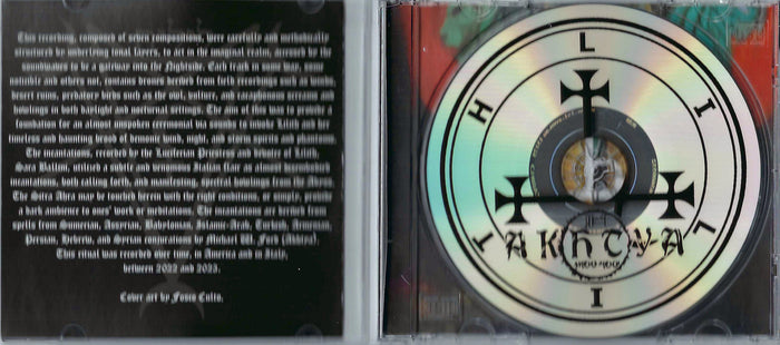 AKHTYA "Nightscapes of Lilith" Limited CD Dark Ritual Ambient
