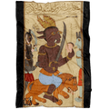 Al-Ahmar Jinn of Mars Fleece Blanket - The Luciferian Apotheca