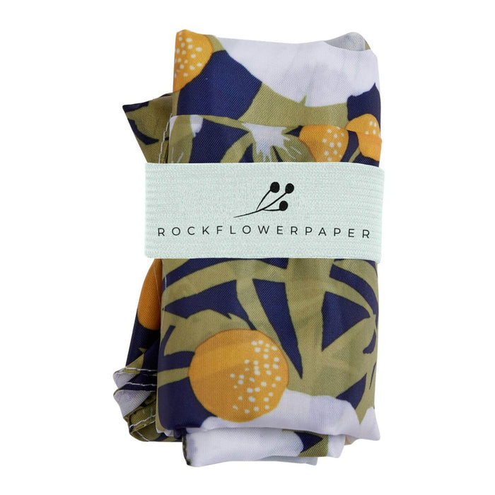 Anemone Poppy blu Reusable Shopping Bag Reusable Shopping Bag - rockflowerpaper