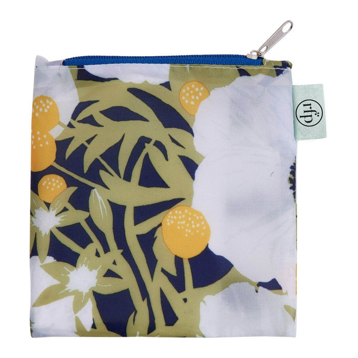 Anemone Poppy blu Reusable Shopping Bag Reusable Shopping Bag - rockflowerpaper