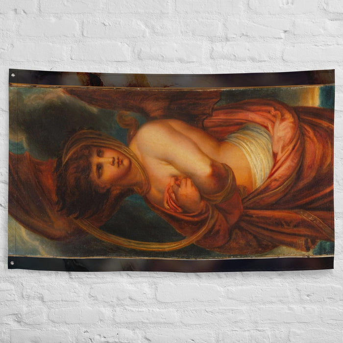 Angel of Evil (Satan) Flag - The Luciferian Apotheca