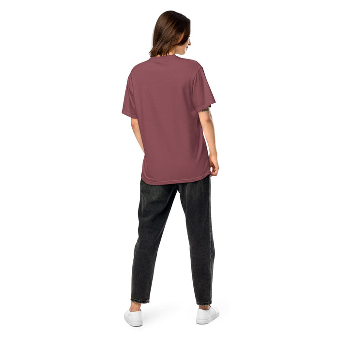 Apple Print Unisex T-Shirt in Mauve-Raintree Nursery-