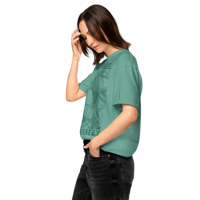 Apple Print Unisex T-Shirt in Seafoam-Raintree Nursery-