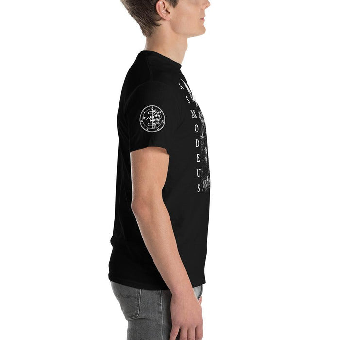 Asmodeus Goetia Demon King Short Sleeve T-Shirt - The Luciferian Apotheca