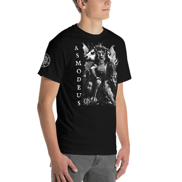 Asmodeus Goetia Demon King Short Sleeve T-Shirt - The Luciferian Apotheca