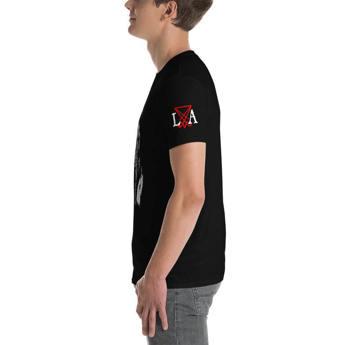 Azazel Lucifer Goat Short-Sleeve Unisex T-Shirt - The Luciferian Apotheca