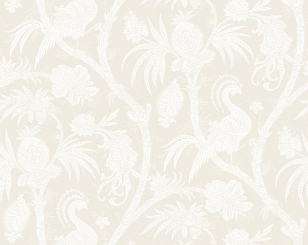 BALINESE PEACOCK WALLCOVERING