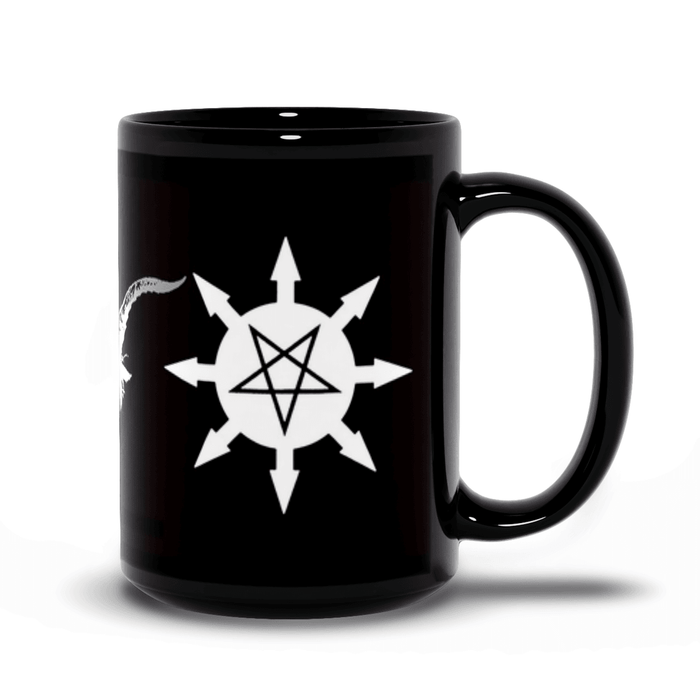 Baphomet Algol Black Mugs - The Luciferian Apotheca
