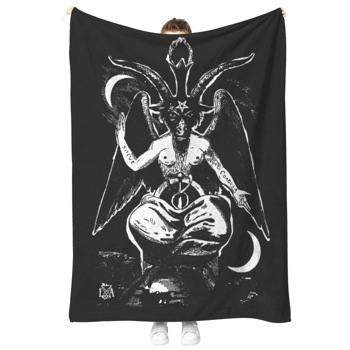 Baphomet Nightside Blanket - The Luciferian Apotheca