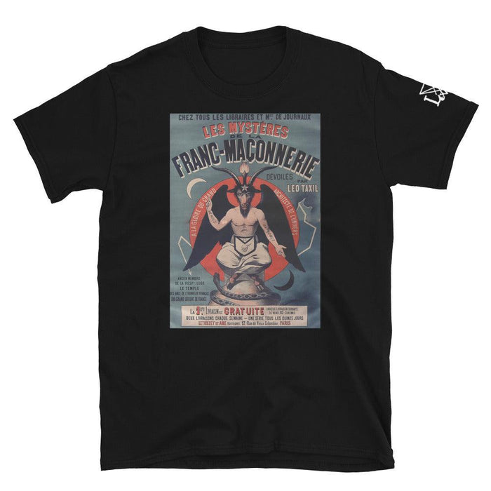 Baphomet of Mendes Antique Print Short sleeve t-shirt - The Luciferian Apotheca