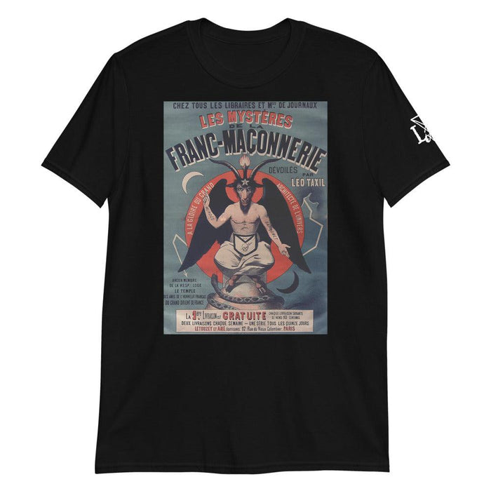 Baphomet of Mendes Antique Print Short sleeve t-shirt - The Luciferian Apotheca
