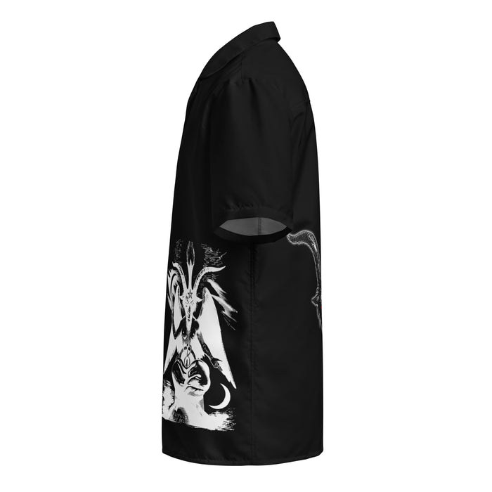 Baphomet The Sabbatic Goat Unisex button shirt