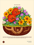 Bee Nectary Mix Fine Art Poster