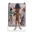 Beelzebub Devil Photo paper poster - The Luciferian Apotheca