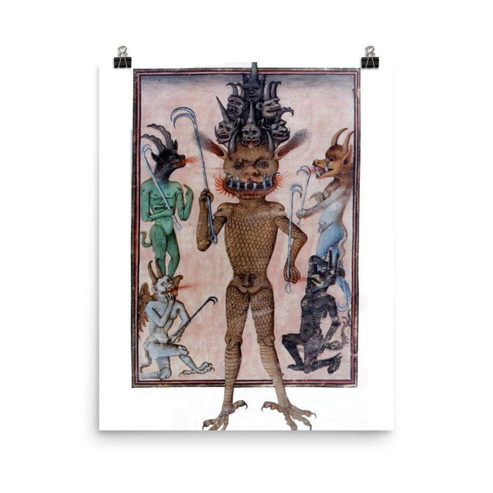 Beelzebub Devil Photo paper poster - The Luciferian Apotheca