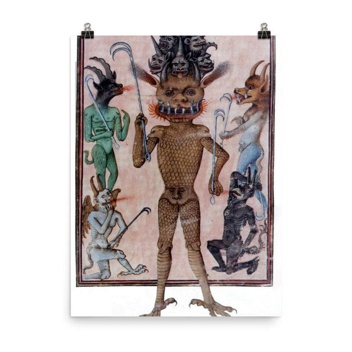 Beelzebub Devil Photo paper poster - The Luciferian Apotheca