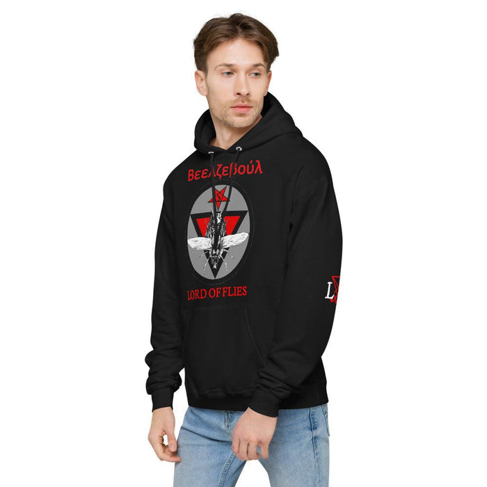 Beelzebub Lord of Flies pull-over Unisex fleece hoodie - The Luciferian Apotheca
