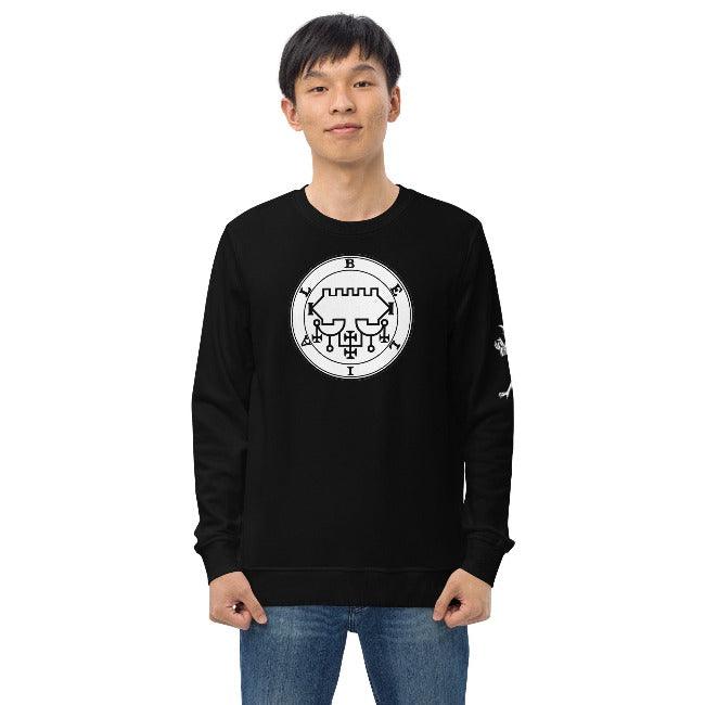 Belial Goetic Demon Unisex organic sweatshirt - The Luciferian Apotheca