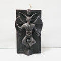 Black Baphomet Candle 6"