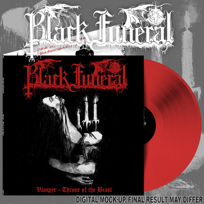 Black Funeral "Vampyr Throne of the Beast" Limited Gatefold Colored Vinyl LP