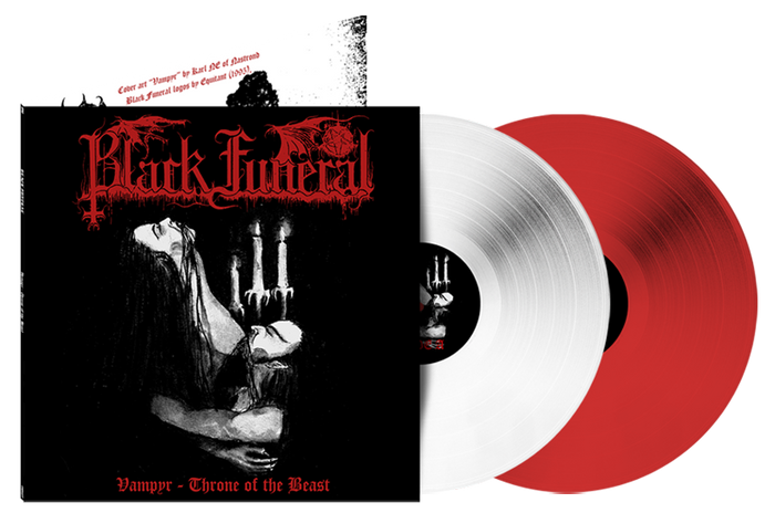 Black Funeral "Vampyr Throne of the Beast" Limited Gatefold Colored Vinyl LP