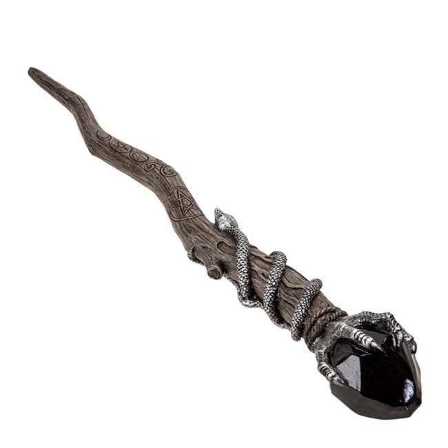 Black Magic Wand of the Serpent - The Luciferian Apotheca