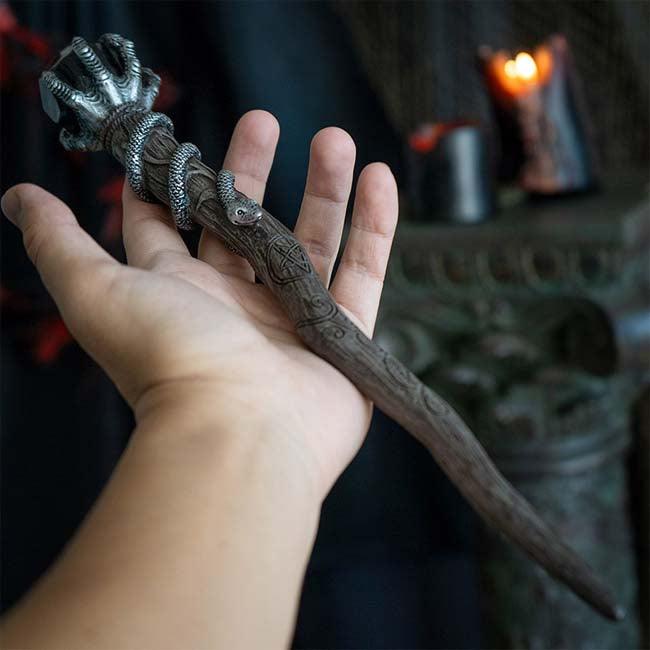Black Magic Wand of the Serpent - The Luciferian Apotheca