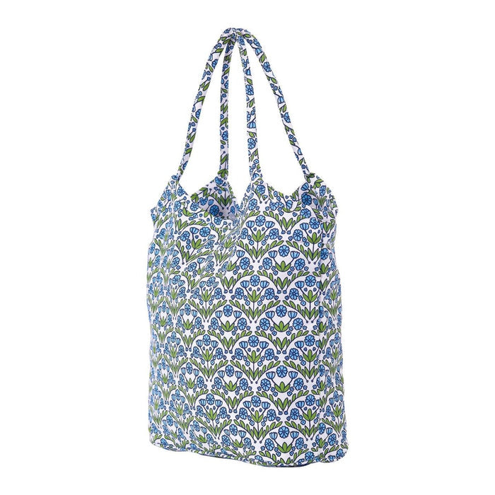 Blaire Blue Bucket Bag Tote - rockflowerpaper