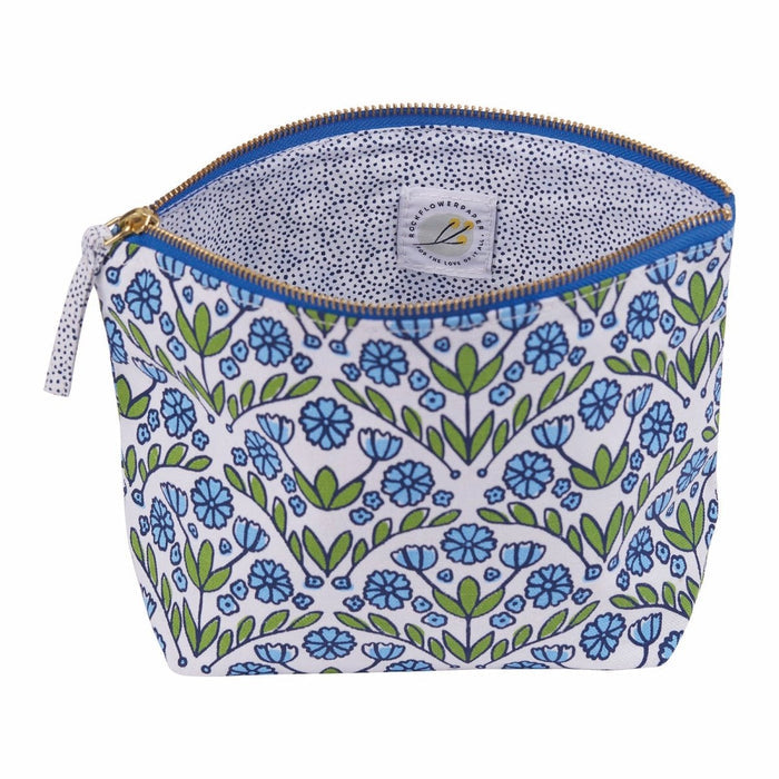 Blaire Blue Pouch Medium Pouch - rockflowerpaper