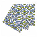 Blaire Blue Paper Cocktail Napkins (Pack of 25) Paper Cocktail Napkin - rockflowerpaper
