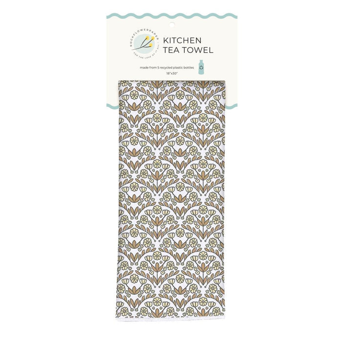 Blaire Tan Eco Kitchen Tea Towel Tea Towel - rockflowerpaper