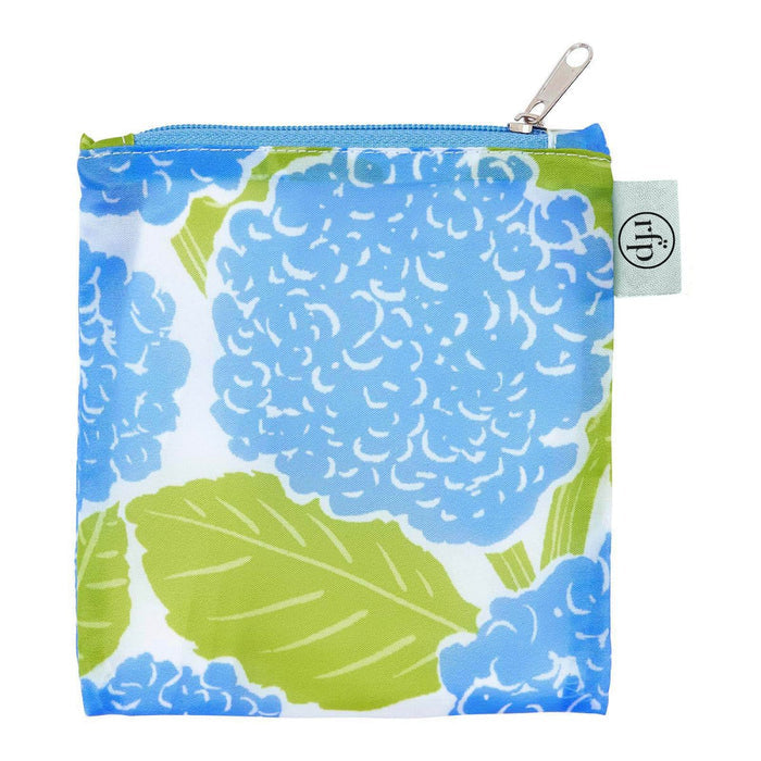 Blue Hydrangea blu Reusable Shopping Bag Reusable Shopping Bag - rockflowerpaper