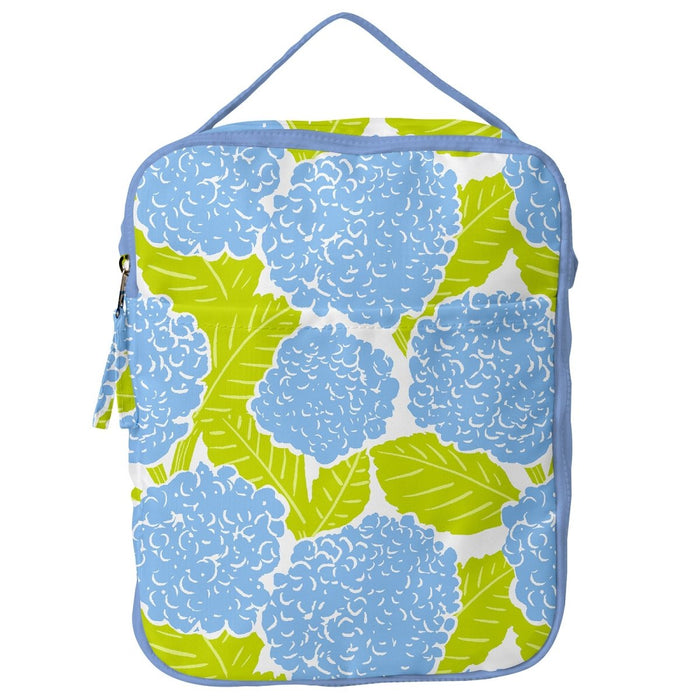 Blue Hydrangea Lunch Tote Lunch Tote - Rockflowerpaper