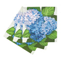 Blue Hydrangea Paper Cocktail Napkins (Pack of 25) Paper Cocktail Napkin - rockflowerpaper