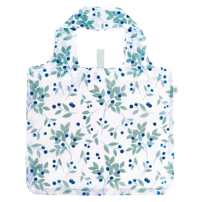 Blueberries blu Reusable Shopping Bag
