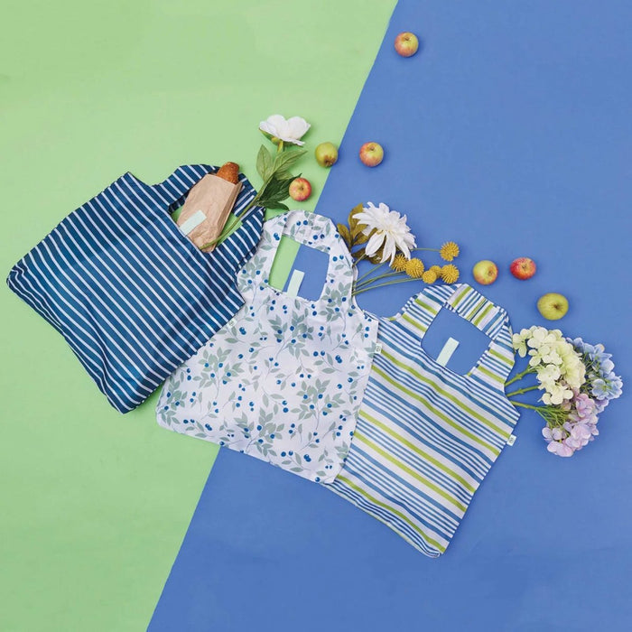 Blueberries blu Reusable Shopping Bag Reusable Shopping Bag - rockflowerpaper