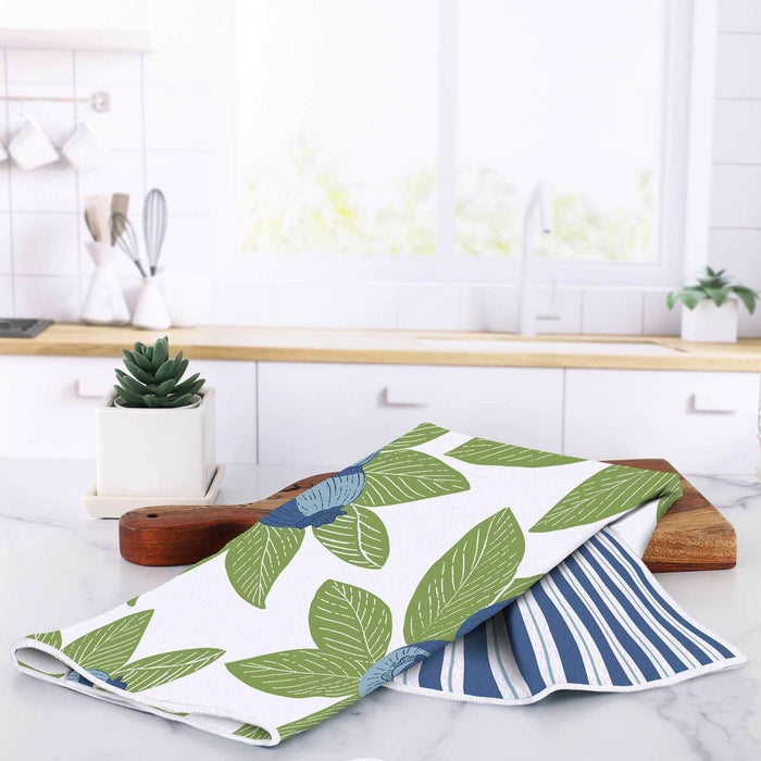 Blueberry Bunch Eco Kitchen Tea Towel Tea Towel - rockflowerpaper