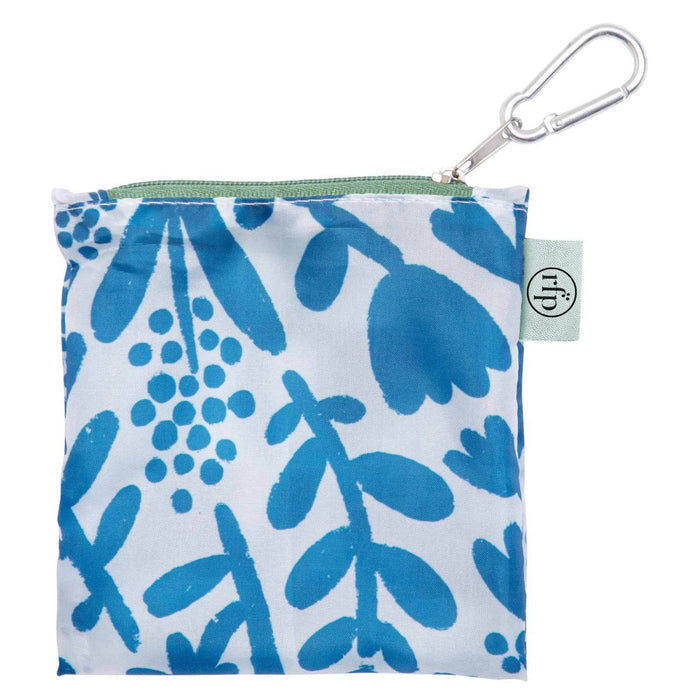Botanical blu Reusable Shopping Bag Reusable Shopping Bag - rockflowerpaper