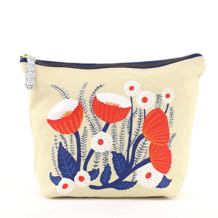Buttercup Large Canvas Pouch Pouch - rockflowerpaper