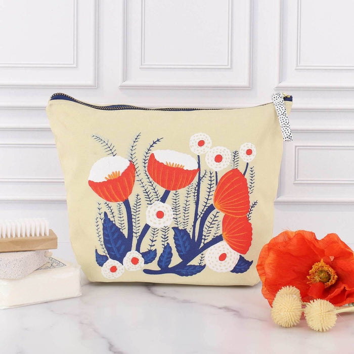 Buttercup Large Canvas Pouch Pouch - rockflowerpaper