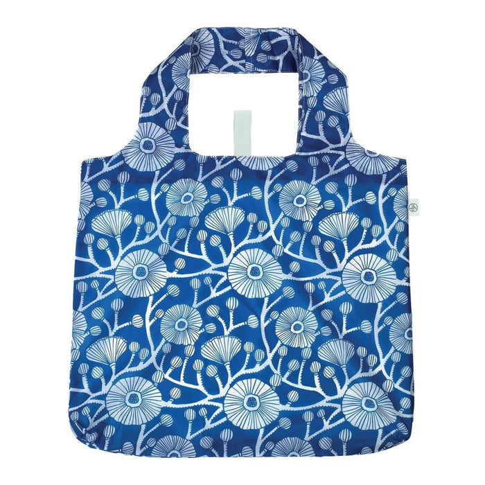 Camellia Blue blu Reusable Shopping Bag Reusable Shopping Bag - rockflowerpaper