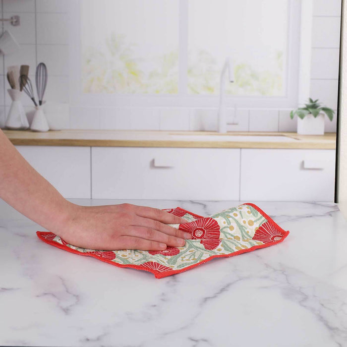 Camellia Bouquet Eco Dish Cloth (Set of 3)