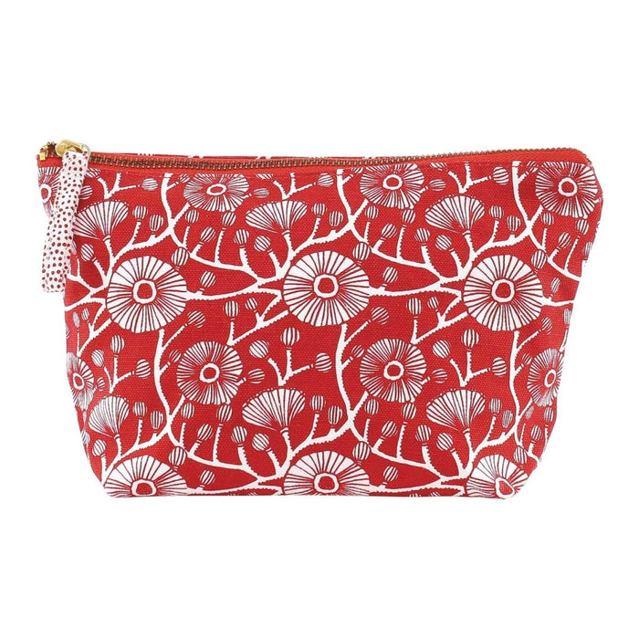 Camellia Medium Canvas Pouch Pouch - rockflowerpaper