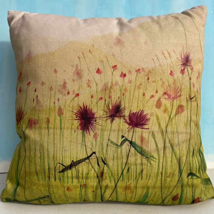Chives Throw Pillow